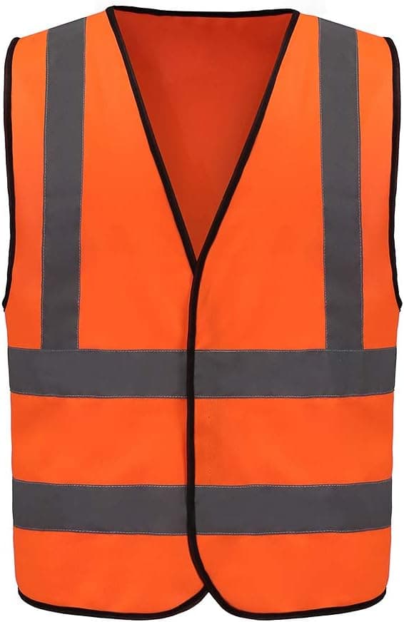 Hi-viz short-sleeve top — orange