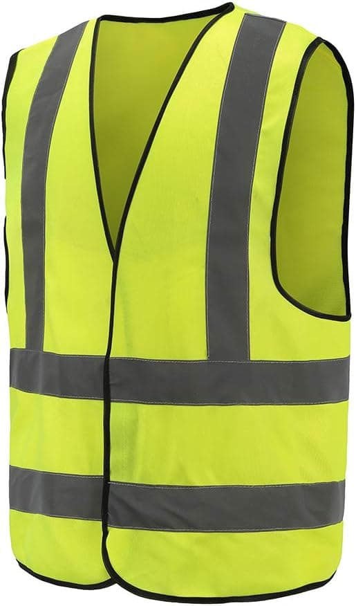 Hi-viz short-sleeve top — yellow
